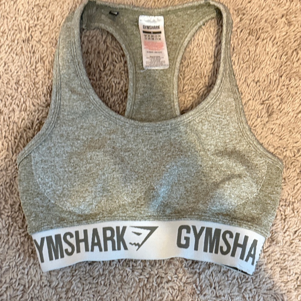 Gymshark Heathered Gray Sports Bra